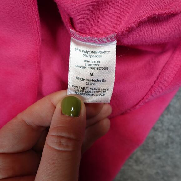 Juicy Couture Jacket Womens Medium Velour Spellout Velvet Hoodie Y2K 90 Full Zip - Picture 5 of 11